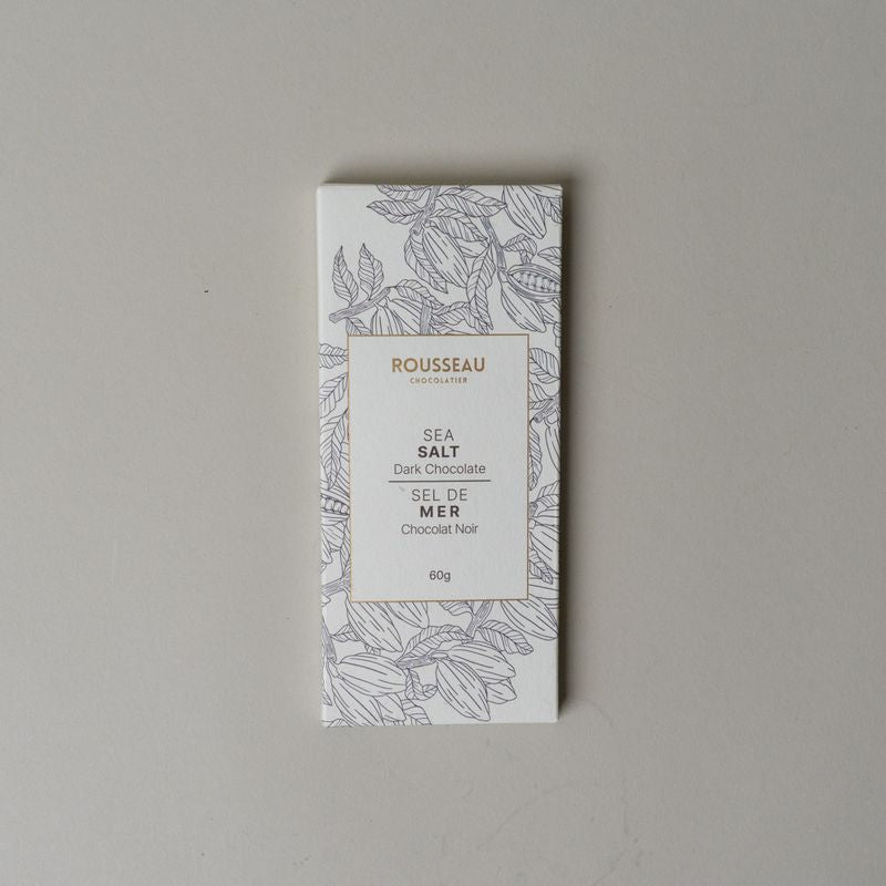 Assorted Chocolate Bars by Rousseau Chocolatier chocolate Rousseau Chocolatier (Faire) Sea Salt Dark Chocolate