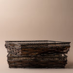 Antique Wood Basket 1-VINTAGE - basket Golden Oldies