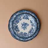 Blue Faustine Floral Plate