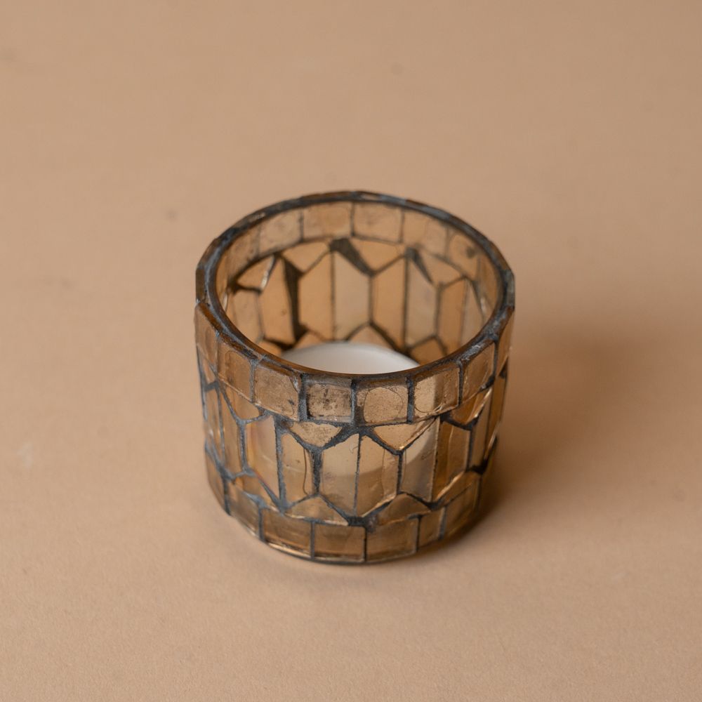 Mosaic Tea Light Holder candle holder Creative Co-op (DYA)