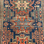 2'8" x 9'8" Vintage Caucasian Rug VINTAGE - rug Rug & Weave Rugs