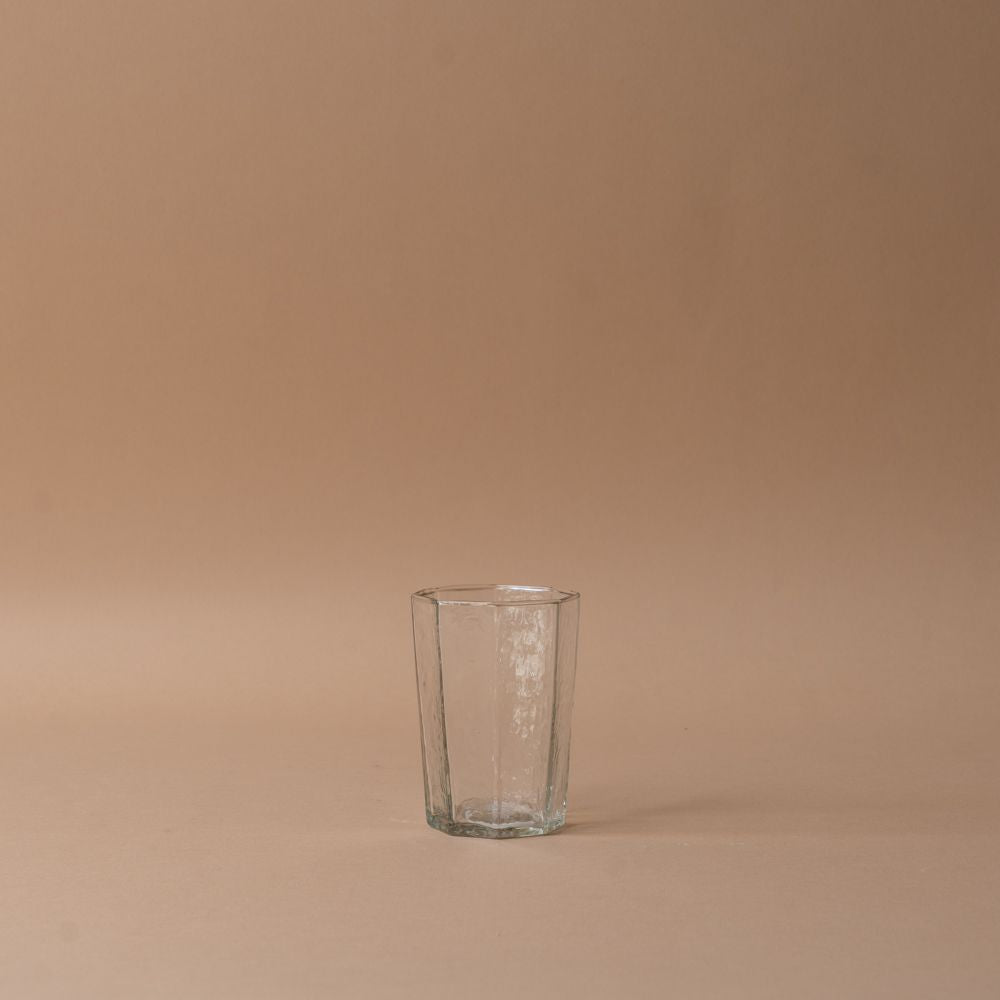 Prism Drinking Glass candle holder Indaba Large