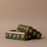 Hobnail Resin Storage Box storage container Creative Co-op (DYA)