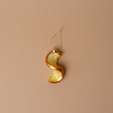 Glass Lemon Twist Ornament
