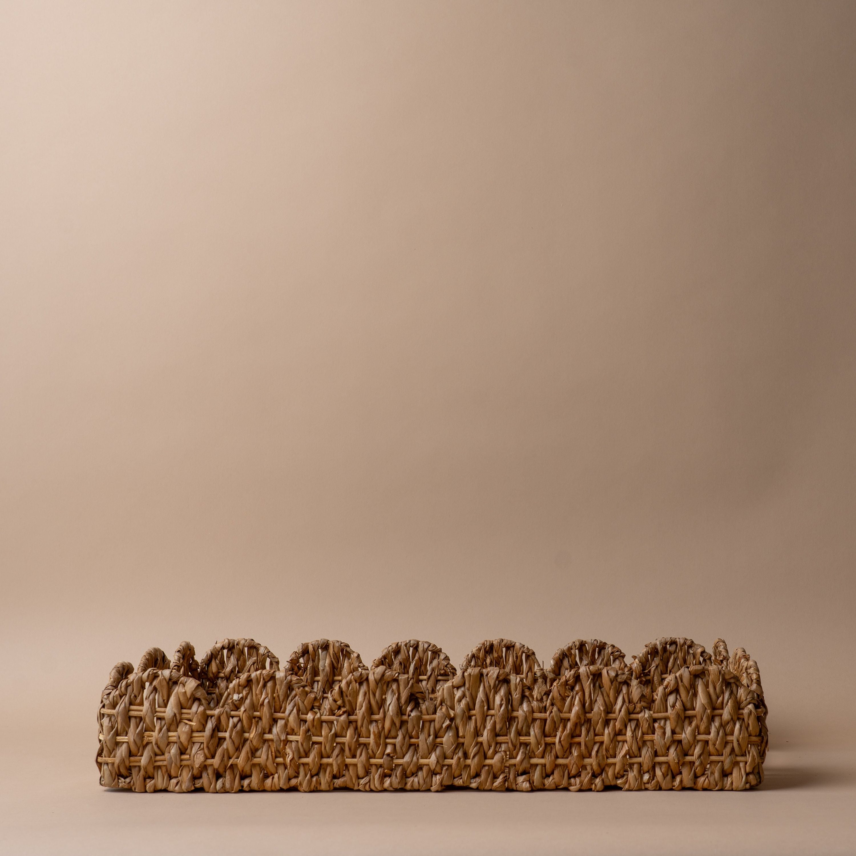 Scalloped Bankuan Trays tray Creative Co-op (DYA) Small