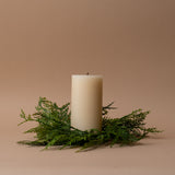 Faux Cypress Candle Ring