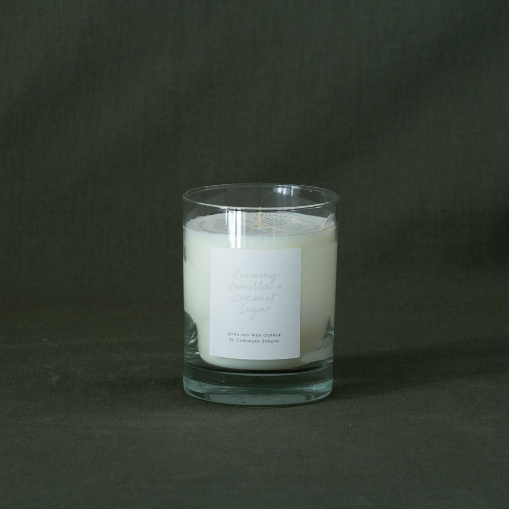 Creamy Vanilla & Coconut Sugar Candle by Luminary Emporium - Rug & Weave