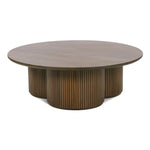 Kindred Fossil Coffee Table - Round Top 4 - a - FURNITURE - Coffee Table - Round Rowe Furniture Seamee Finish