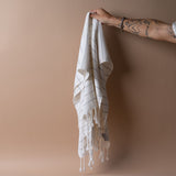 Striped Bamboo Hand Towel