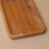 Hand Carved Acacia Tray