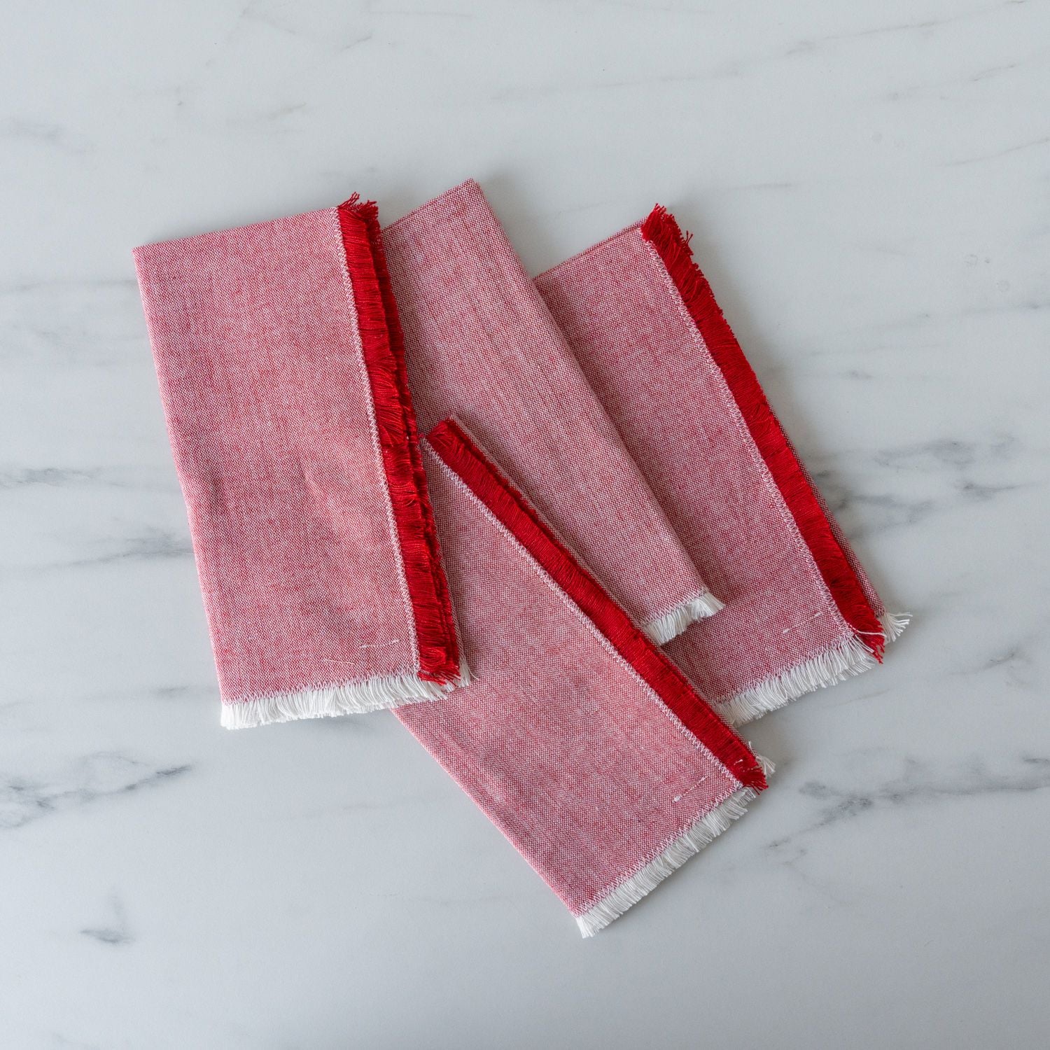 Holiday Chambray Napkin Set - Rug & Weave