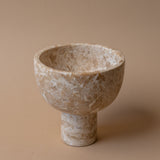 Marble Pedestal Bowl