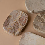 Brown Marble Soap Dish soap dish Creative Co-op (DYA)