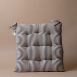 Stripe Cotton Chair Cushion