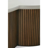 Kindred Fossil Coffee Table 4 - a - FURNITURE - Coffee Table - Round Rowe Furniture