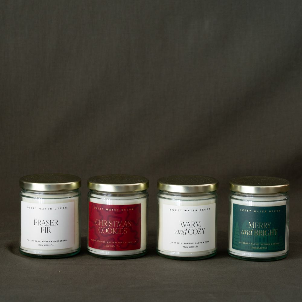 Christmas Cookies Soy Candle CHRISTMAS 2026 Sweet Water Decor (Faire)