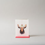 Merry Kiss Moose Holiday Card CHRISTMAS 2025 Inkwell Cards (Faire)