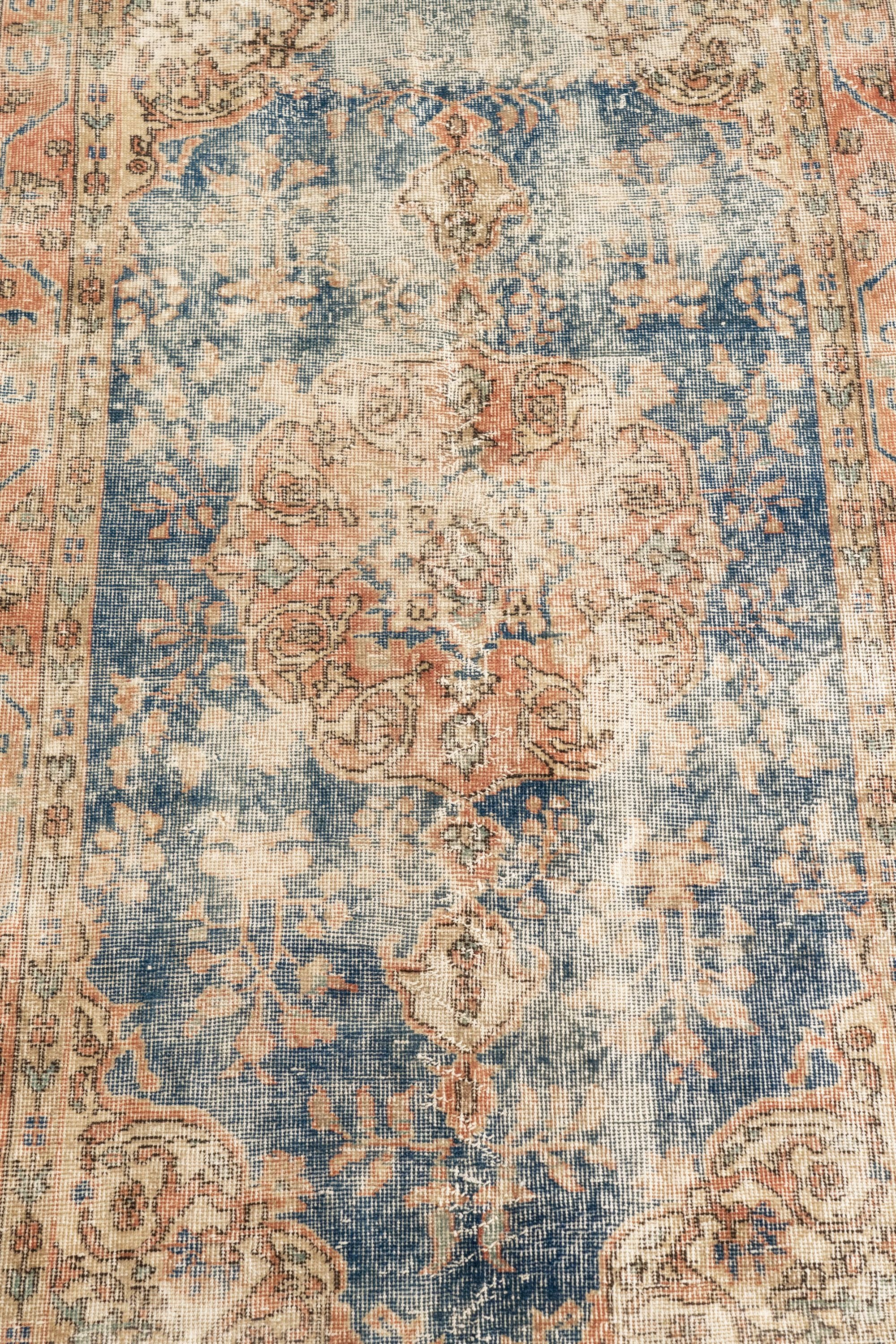 4' x 7' Vintage Turkish Oushak Rug VINTAGE - rug Rug & Weave Rugs