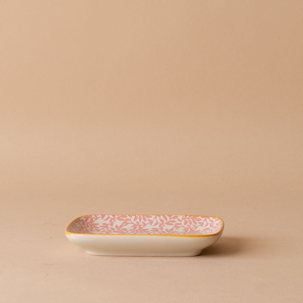 Leaf Stoneware Soap Dish - Rug & Weave