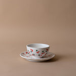 Tiny Cherries Appetizer Plate - Rug & Weave