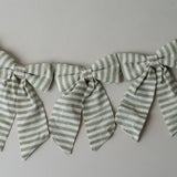 Fabric Bow Garland