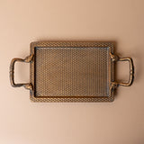 Hammered Metal Tray