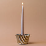 Metal Twist Taper Candle Holder CHRISTMAS 2025 Creative Co-op (DYA)