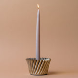 Metal Twist Taper Candle Holder CHRISTMAS 2025 Creative Co-op (DYA)
