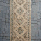 4'10" x 13'3" Vintage Oushak Rug RUGS - vintage Rug & Weave Rugs