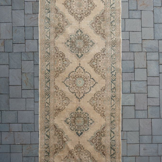 4'10" x 13'3" Vintage Oushak Rug RUGS - vintage Rug & Weave Rugs