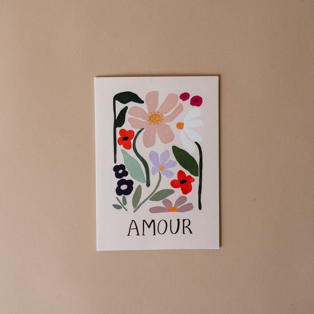 Floral Amour Card - Rug & Weave