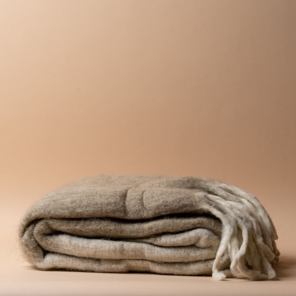 Jacquard Check Throw Blanket blanket Indaba