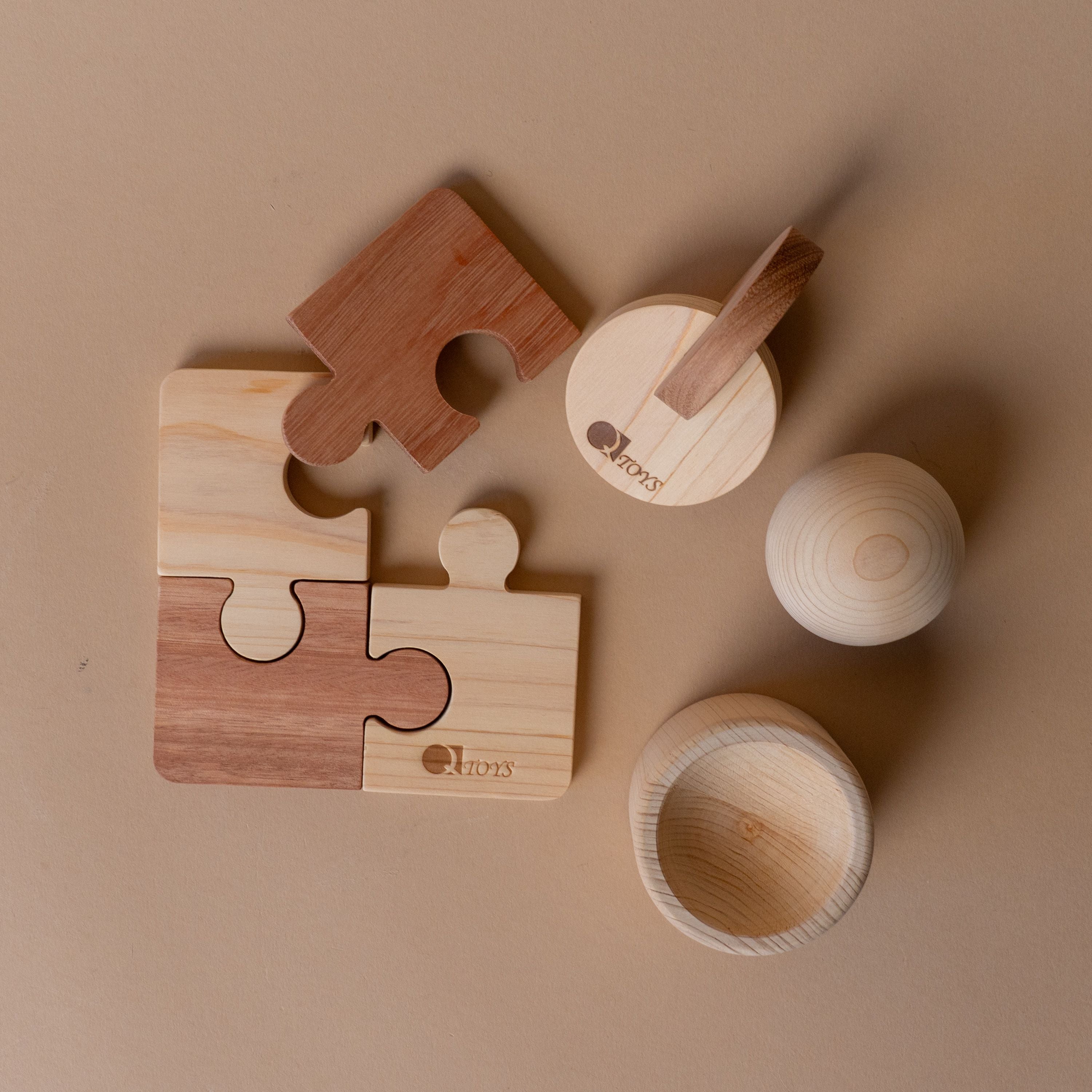 Wooden Starter Play Set FINNBIRD - toy QToysUSA (Faire)