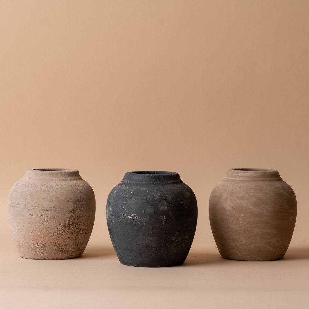 Light Wash Terracotta Pot pot Luxe B Co (Faire)