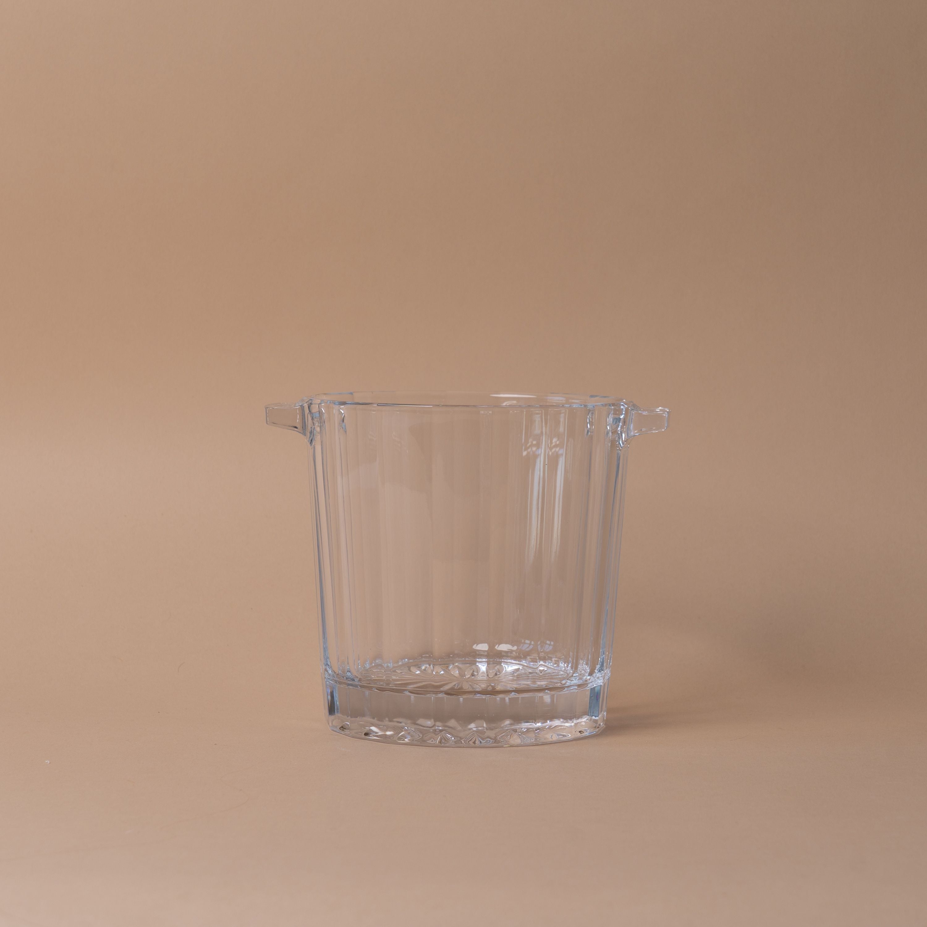 Optic Glass Ice Bucket ice bucket Abbott Collection