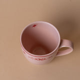 Red & Pink Floral Mug dinnerware David Shaw