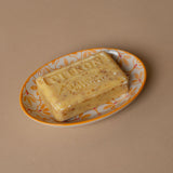 Vintage Yellow Floral Soap Dish - Rug & Weave