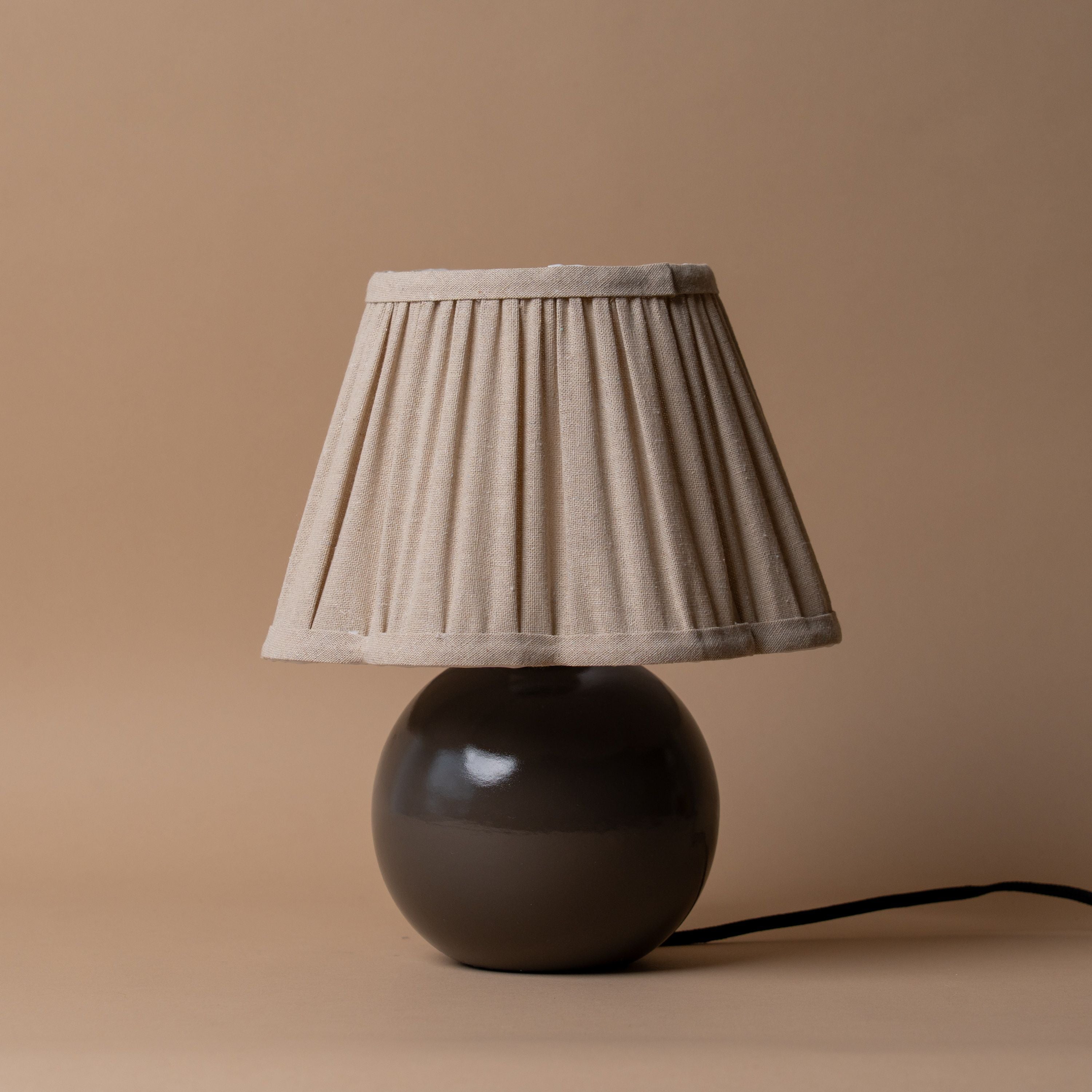 Pleated Olive Table Lamp LIGHITING - table lamp Morel (Faire)