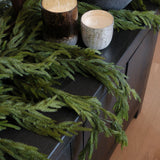 Faux Dripping Pine Garland