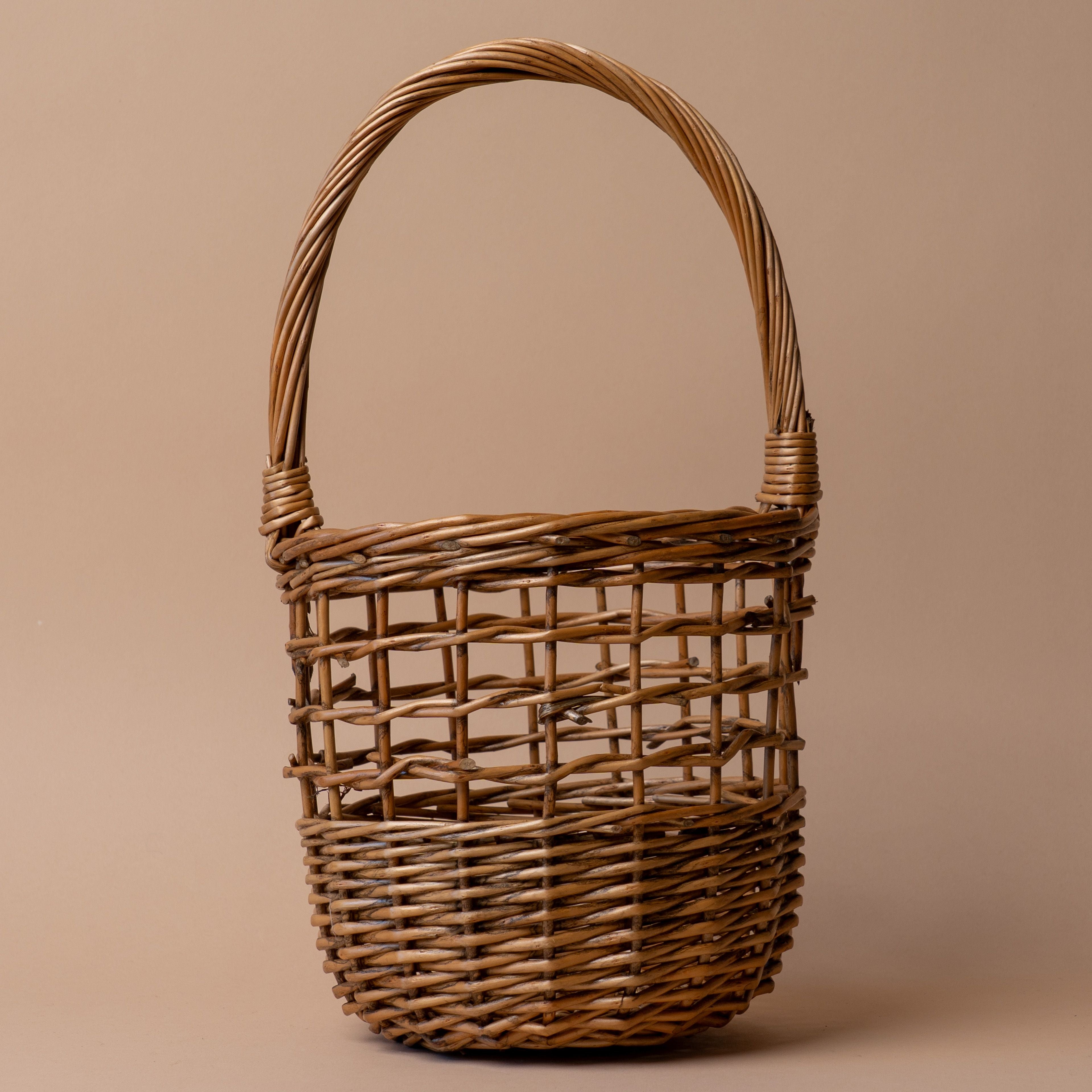 Steamed Open Weave Willow Basket