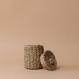 Woven Seagrass Canister