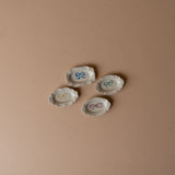 Scalloped Stoneware Mini Bow Dish bowl Creative Co-op (DYA) Yellow Bow