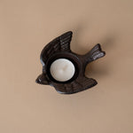 Cast Iron Bird Candle Holder - Rug & Weave