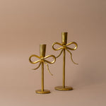 Hand Forged Bow Candle Holder candle holder Indaba