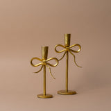 Hand Forged Bow Candle Holder candle holder Indaba