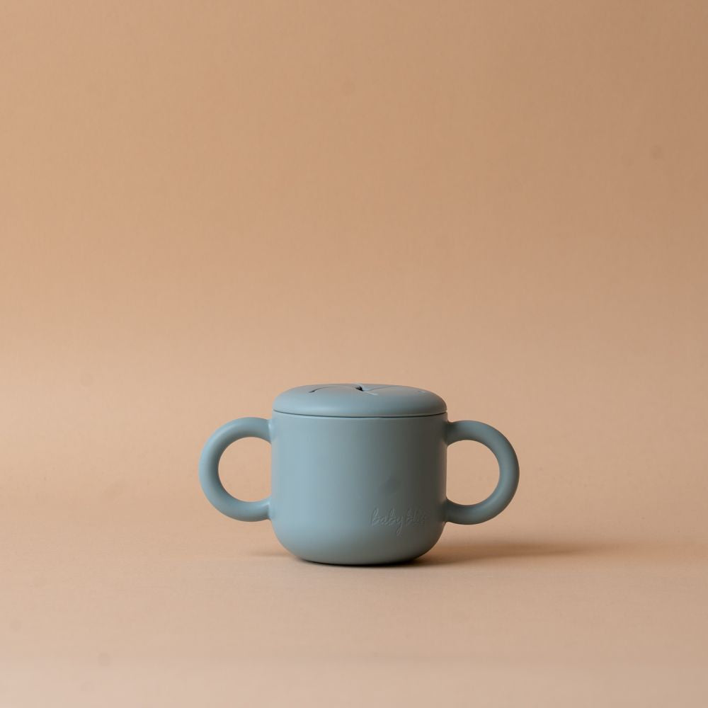 Snack Cup with Handles FINNBIRD - snack cup Baby Bliss (Faire) Blue