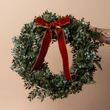 Faux Boxwood Wreath