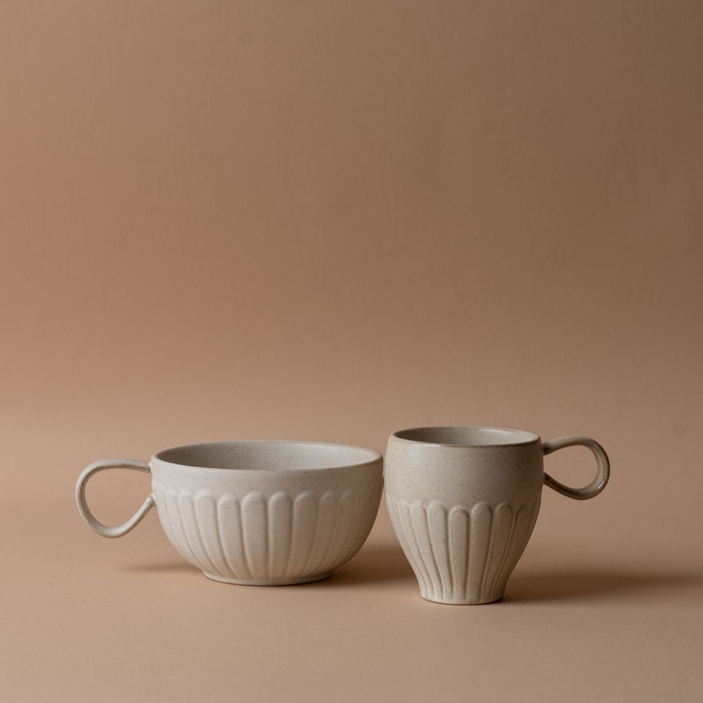 Speckled Cappuccino Cup mug Indaba