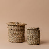 Woven Seagrass Canister