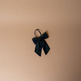 Green Plaid Bow Ornament